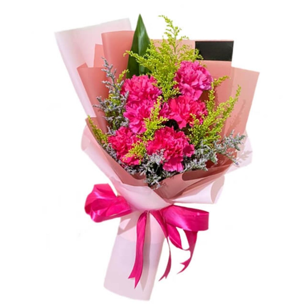 Buket Carnation Pink Menawan