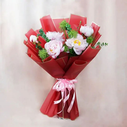 Jual Buket Bunga Peony Mewah