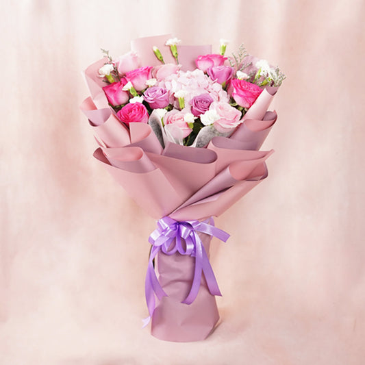 Pink Petal Symphony Bouquet