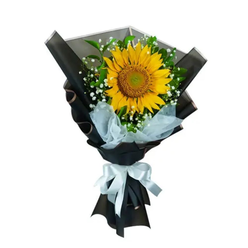 My Sunflower - Single Sunflower Bouquet