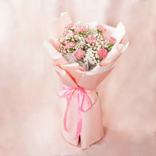 Buket Bunga Valentine Pink